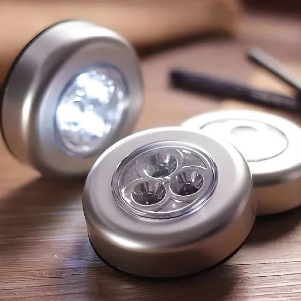 Lâmpada Adesiva Com 3 LEDs - #7