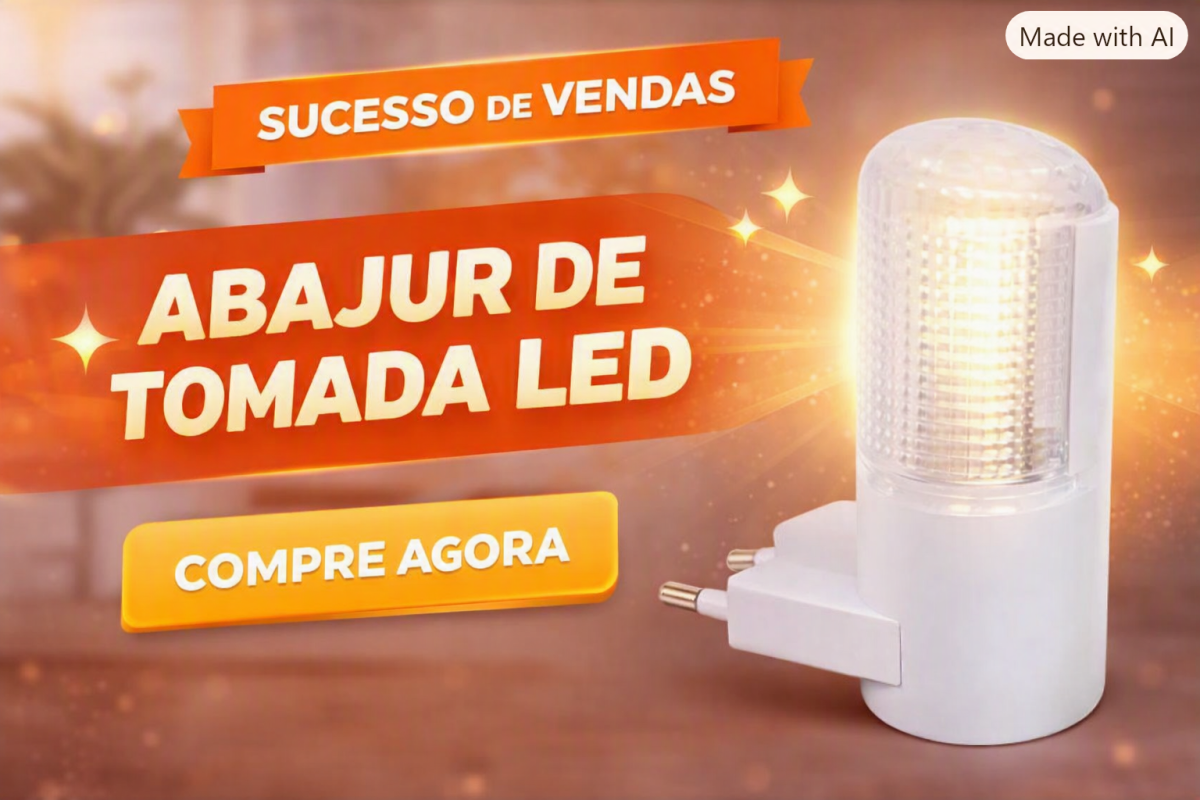 Abajur de Tomada Led