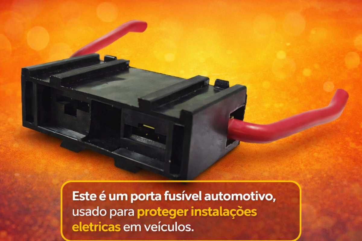 Porta Fusível Maxi Lâmina Grande