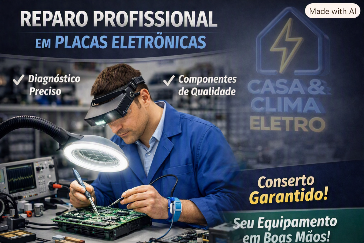 Conserto em Placas Eletrônicas