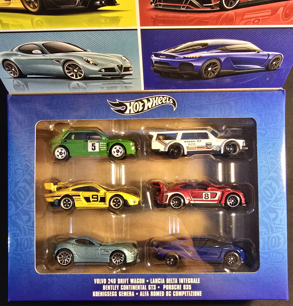 EUROPEAN CAR CULTURE THEMED MULTIPACK - SILVER SERIES - 2024 - #3