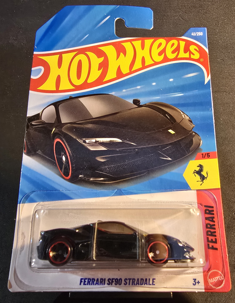 Ferrari SF90 Stradale - Nero Daytona - 2026