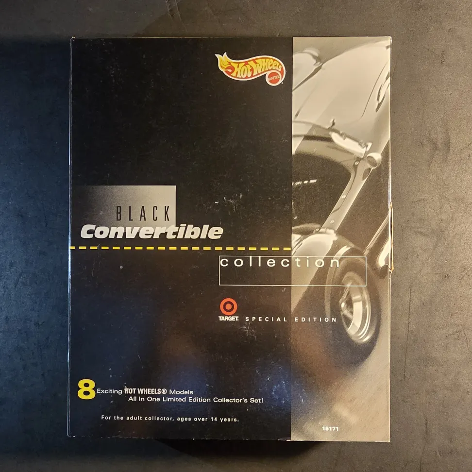 Hot Wheels Then & Now e Black Convertible Collection - Target Special Edition - 1995/1996 - #6