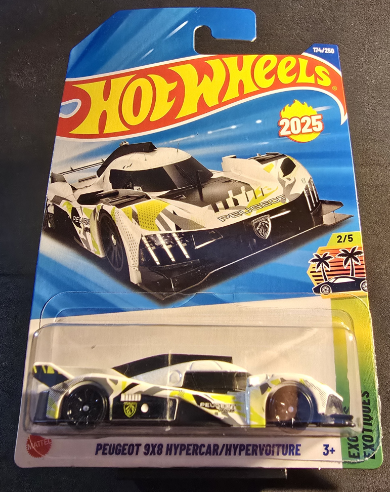 Peugeot 9X8 Hypercar - White - 2025