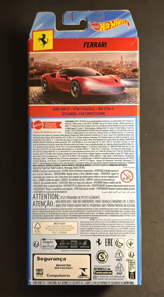 5 PACK - FERRARI - 2026