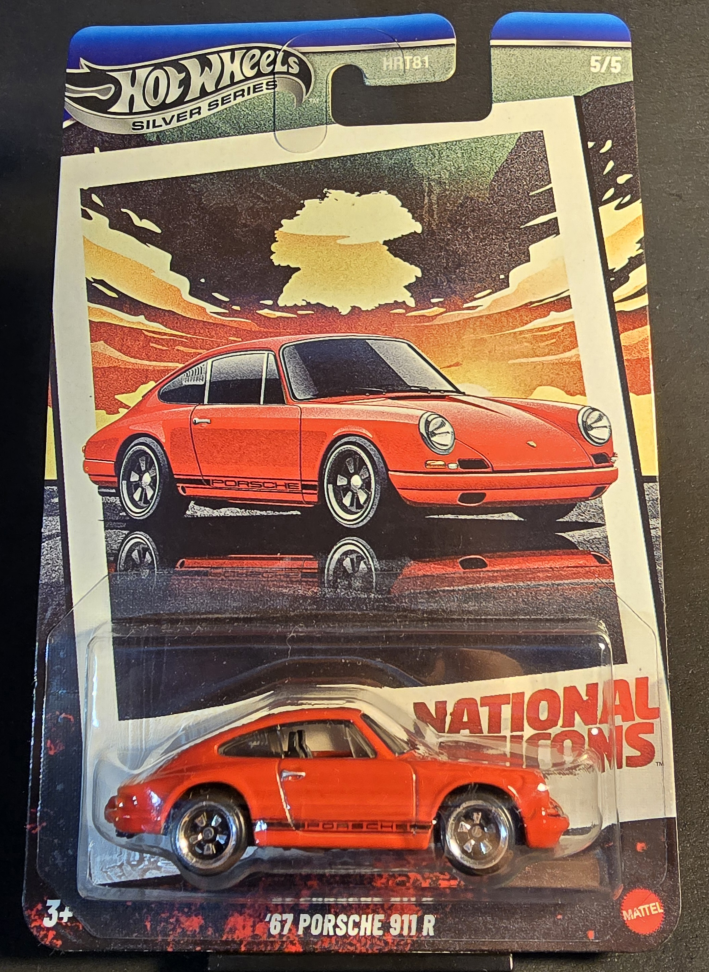 '67 PORSCHE 911 R - SILVER SERIES - NATIONAL ICONS - 2025