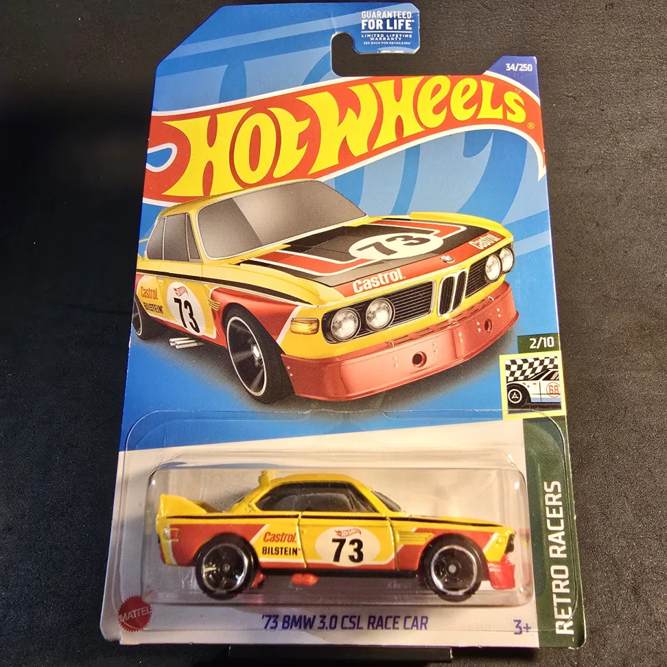'73 BMW 3.0 CSL Race Car - Yellow - 2022 - #1