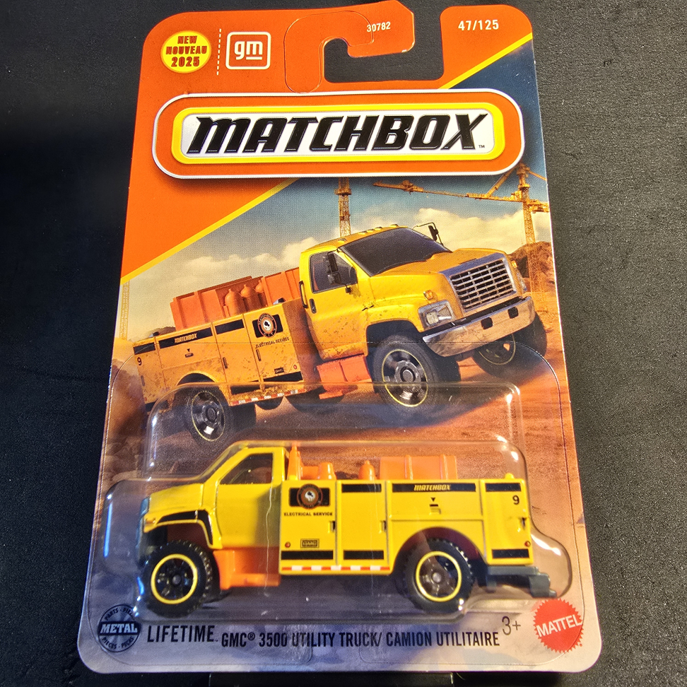 GMC 3500 Utility Truck - Yellow - 2025