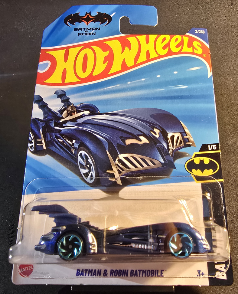 Batman & Robin Batmobile - Dark Blue - 2025