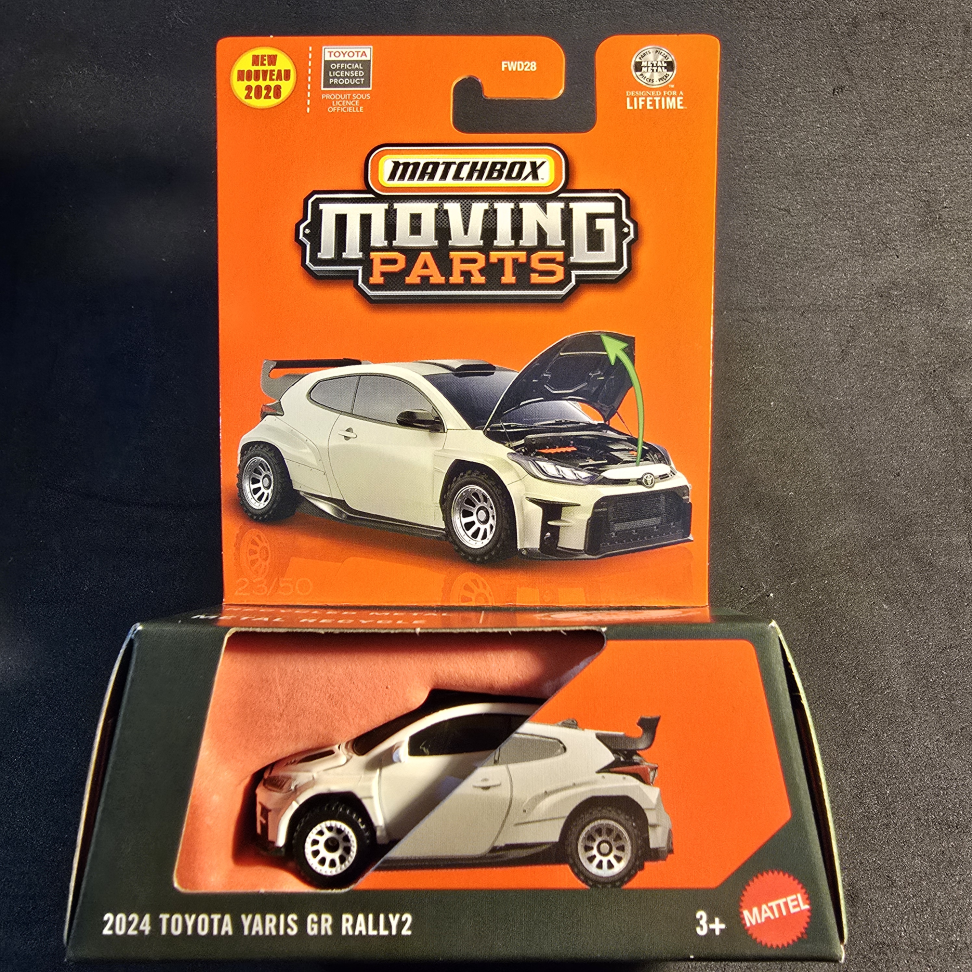 2024 Toyota Yaris GR Rally2 - White - 2026
