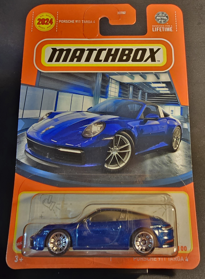 Porsche 911 Targa 4 - Metalflake Dark Blue - 2024