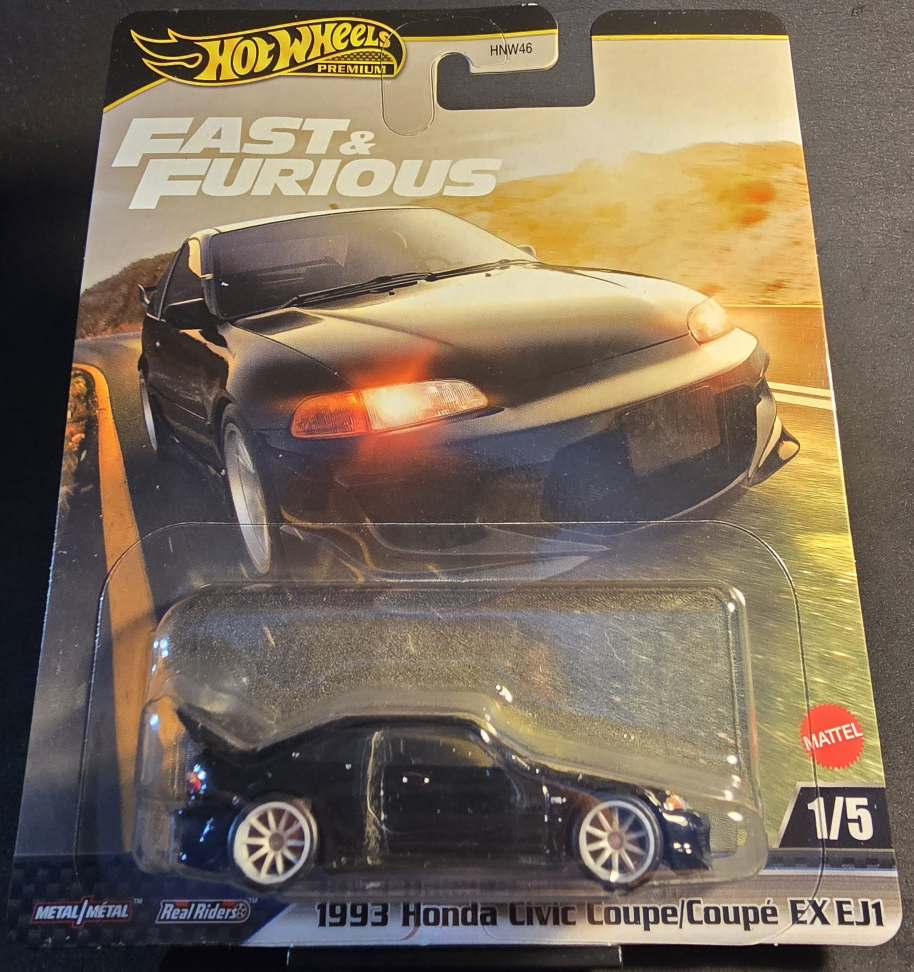 1993 Honda Civic Coupe EX EJ1 - Fast & Furious - 2025
