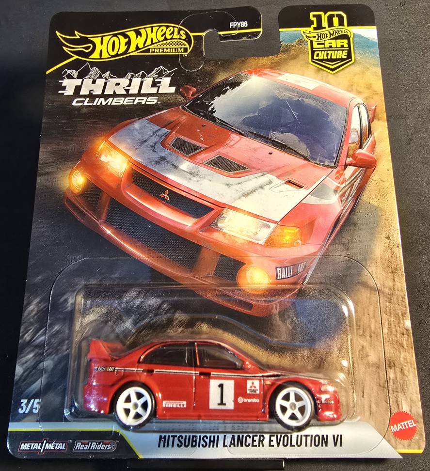 MITSUBISHI LANCER EVOLUTION VI - CAR CULTURE - THRILL CLIMBERS - 2026