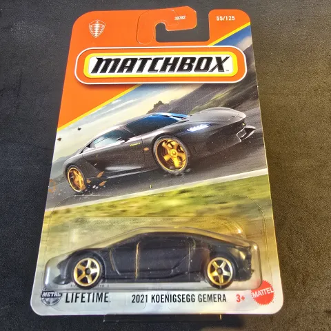 Koenigsegg Gemera - Matte Black - 2025