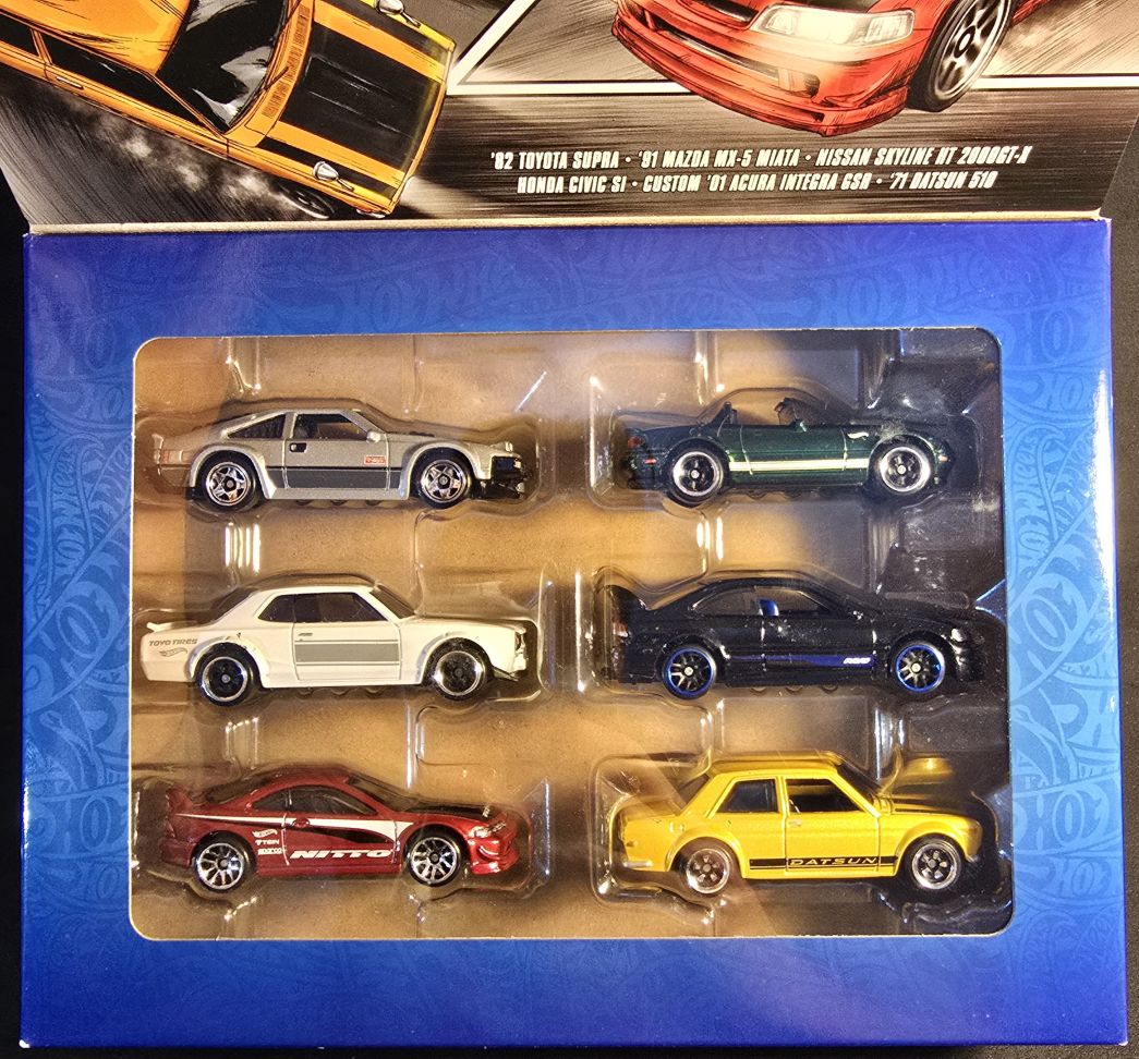 JAPANESE CAR CULTURE THEMED MULTIPACK - SILVER SERIES - 2025 - #3
