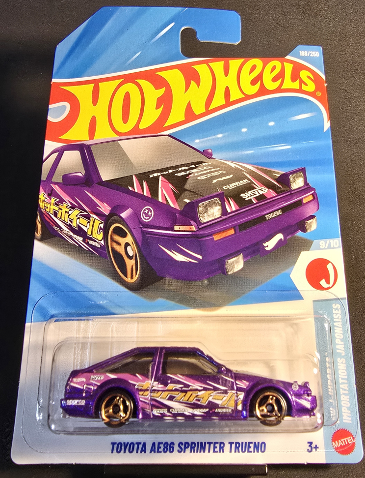 Toyota AE86 Sprinter Trueno - Metalflake Purple - 2026