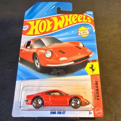 Dino 206 GT - Rosso Chiaro - 2026