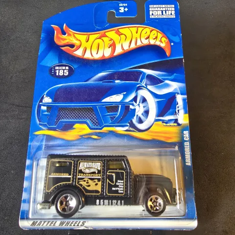 Armored Truck - Flat Black - 2001
