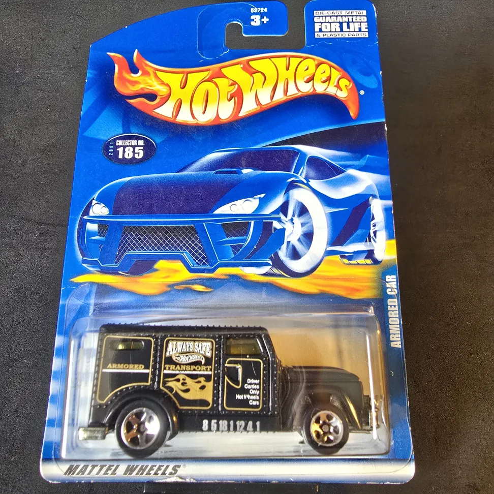 Armored Truck - Flat Black - 2001 - #1