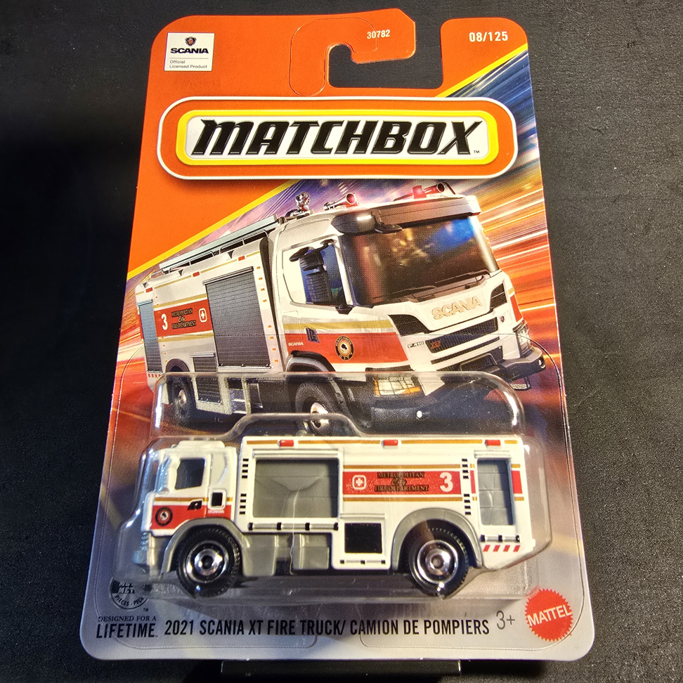 2021 Scania XT Fire Truck - White - 2026