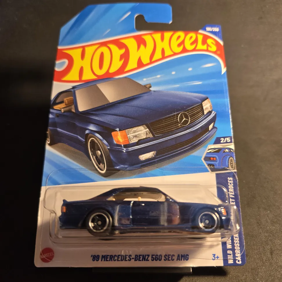 '89 Mercedes-Benz 560 SEC AMG - Metalflake Dark Blue - 2025