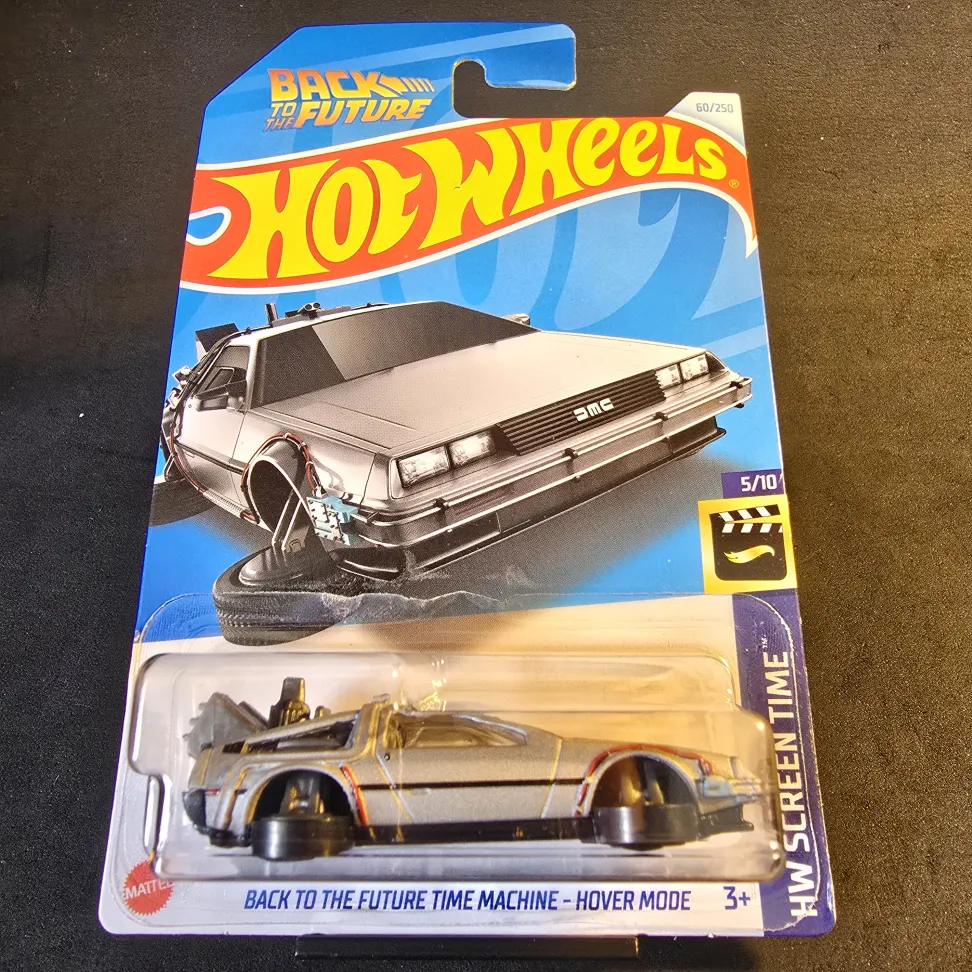 Back to the Future Time Machine - Hover Mode - Matte Silver - 2024