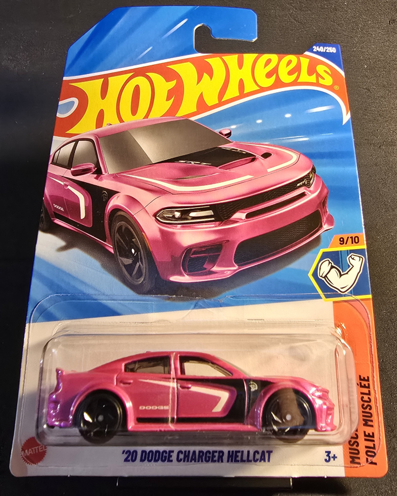 '20 Dodge Charger Hellcat - Metalflake Pink - 2025