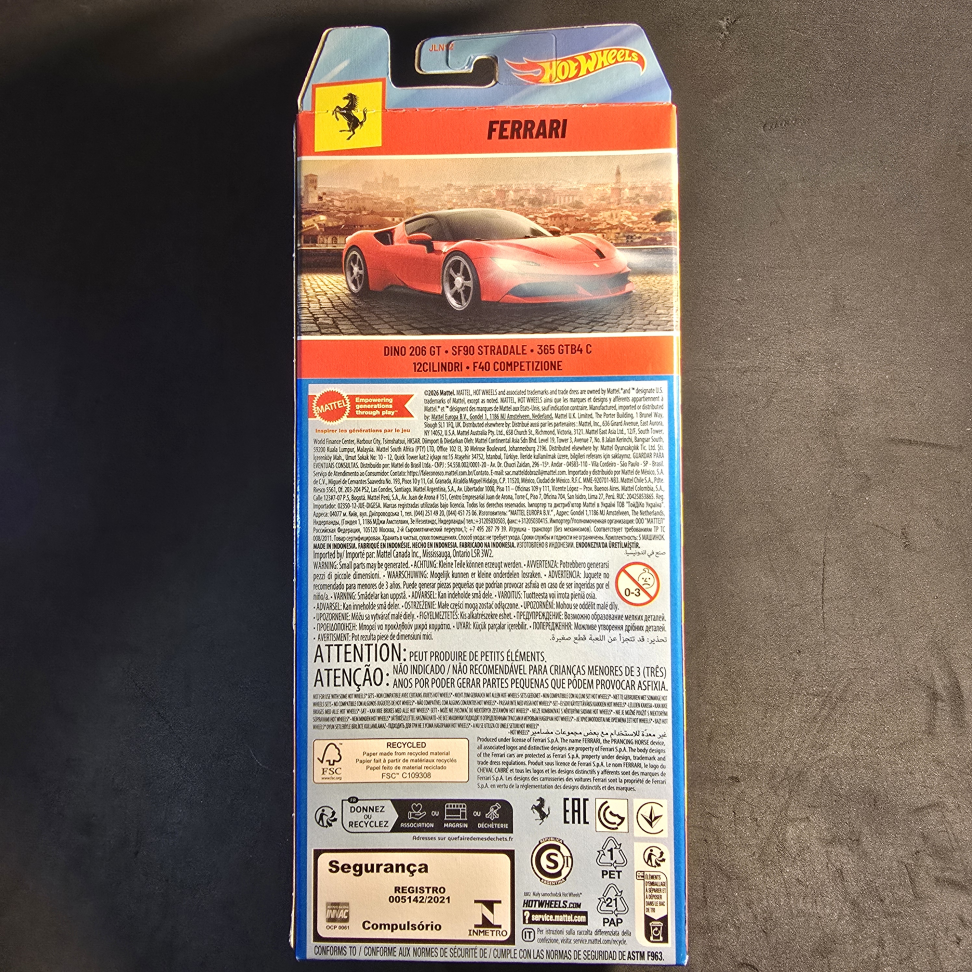 5 PACK - FERRARI - 2026