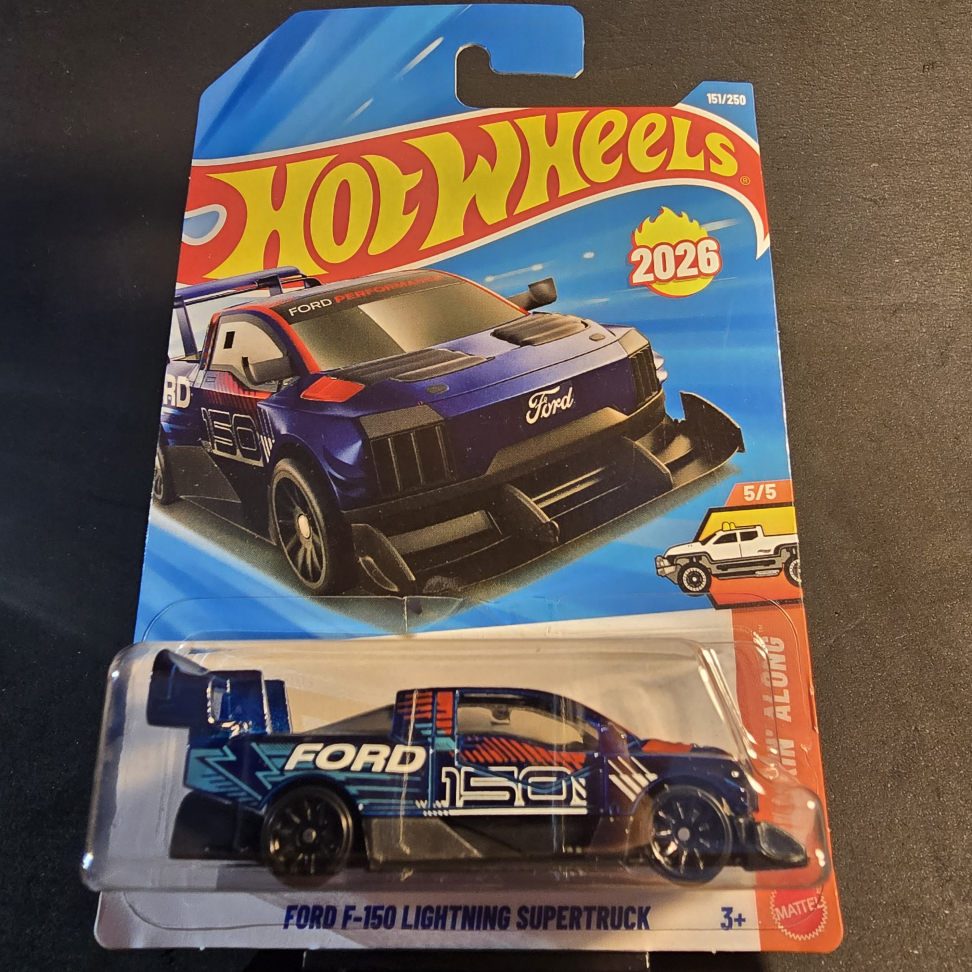 Ford F-150 Lightning SuperTruck - Metalflake Dark Blue - 2026