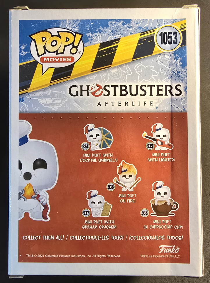Ghostbusters: Afterlife-Zapped Mini Puft (T) - 2021 - EXCLUSIVO TARGET - VAULTED