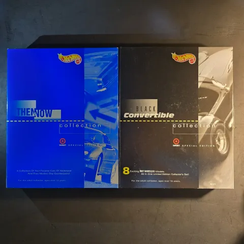 Hot Wheels Then & Now e Black Convertible Collection - Target Special Edition - 1995/1996
