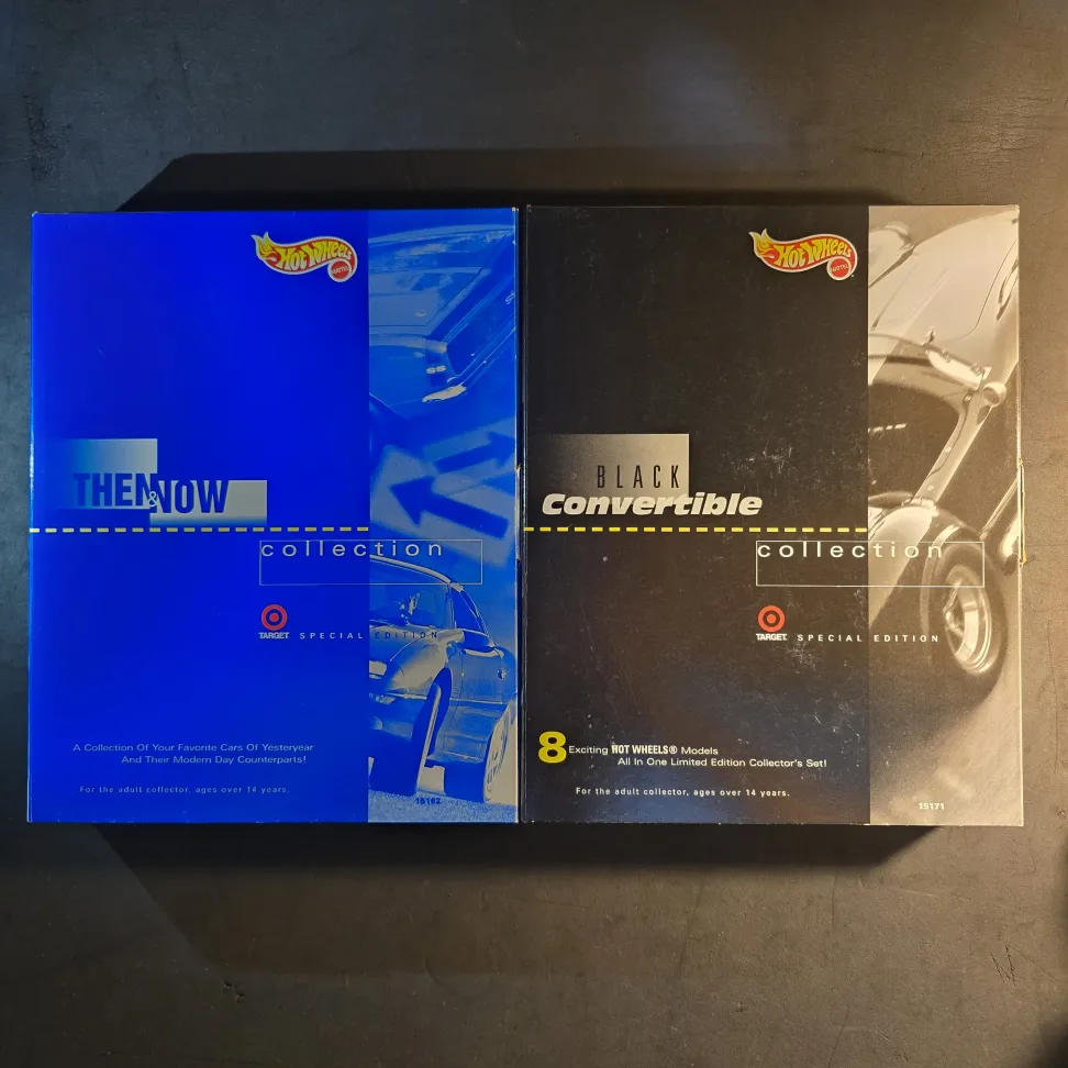 Hot Wheels Then & Now e Black Convertible Collection - Target Special Edition - 1995/1996 - #1