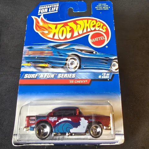 '55 Chevy - Metallic Dark Red - 1999
