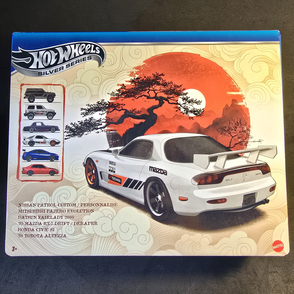 JAPANESE CAR CULTURE THEMED MULTIPACK - SILVER SERIES - 2026