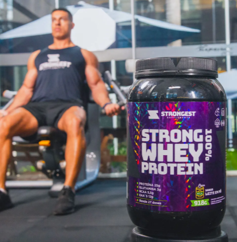 Strong Whey 100% concentrado Strongest Supplements 900g - #5