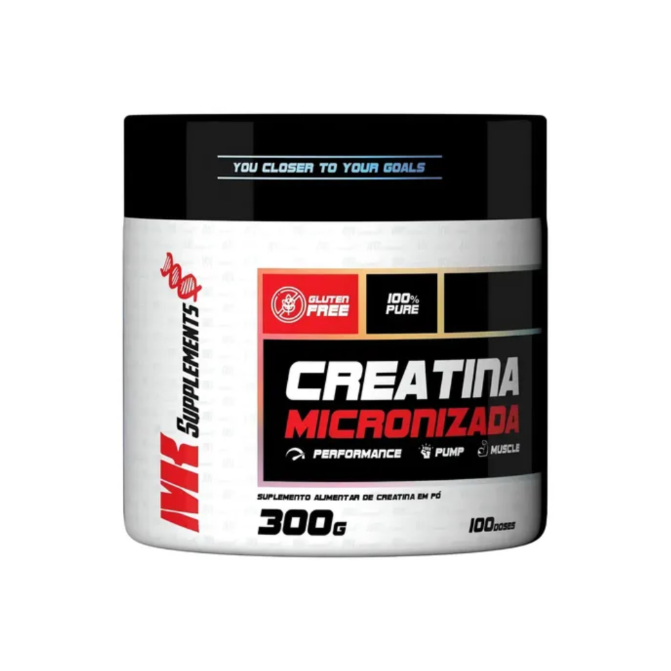 Creatina MK Supplements 300g - 100% pura