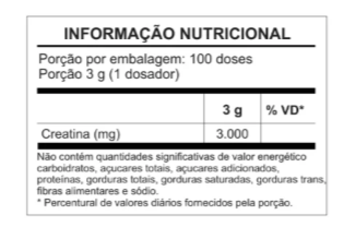 Creatina Shark Pro 300g - 100% pura