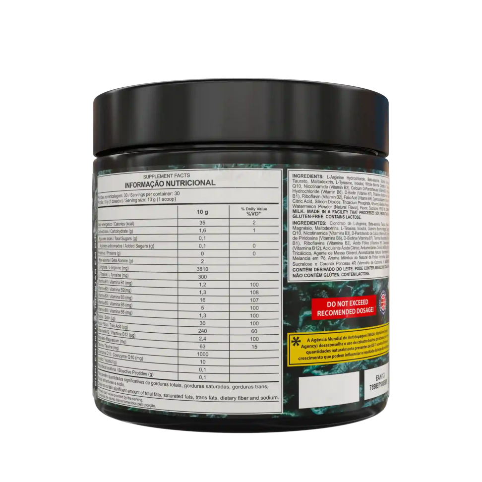 Pré treino Raze 300g Sem Cafeina - Dark Lab