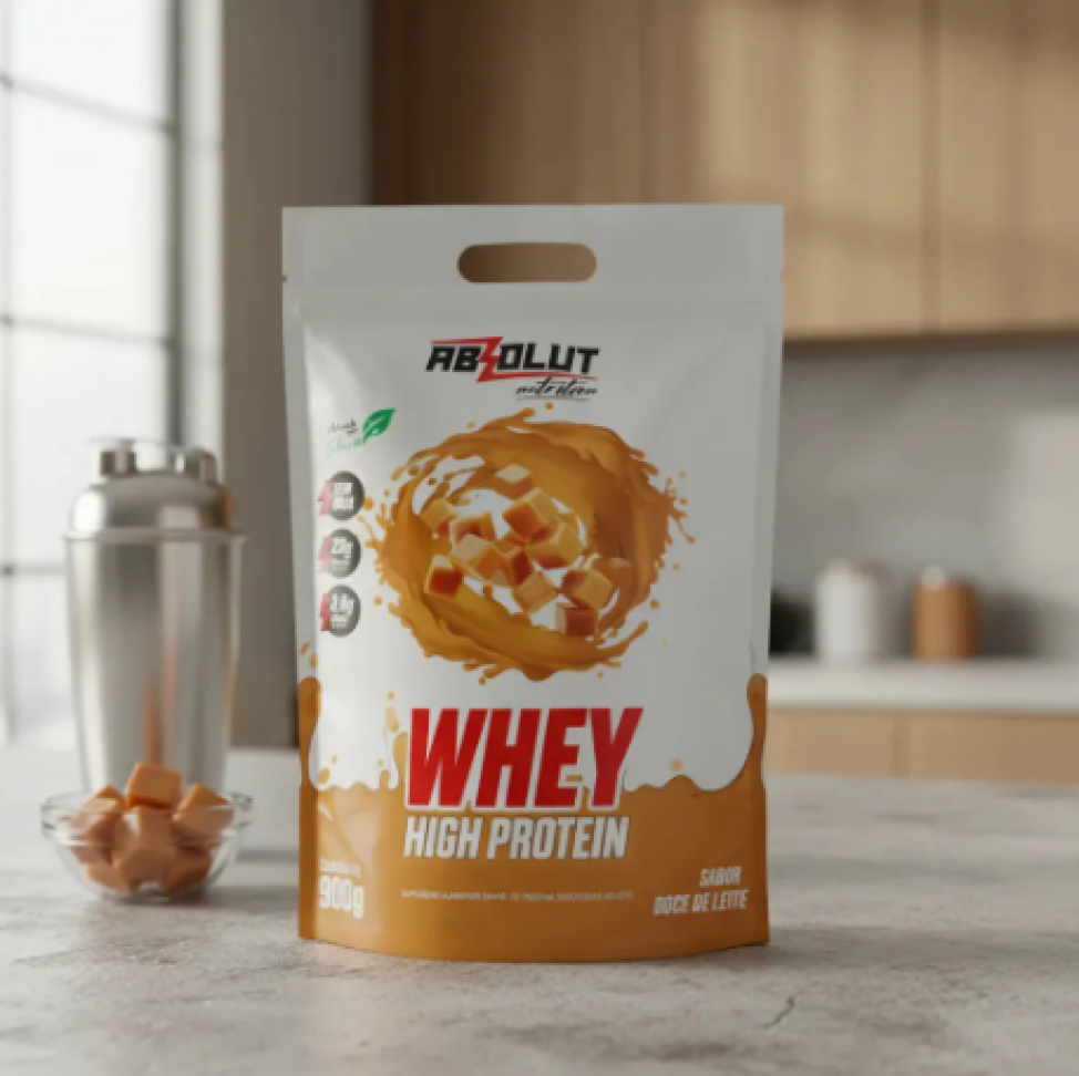 High Whey Protein Absolut 900g - Refil