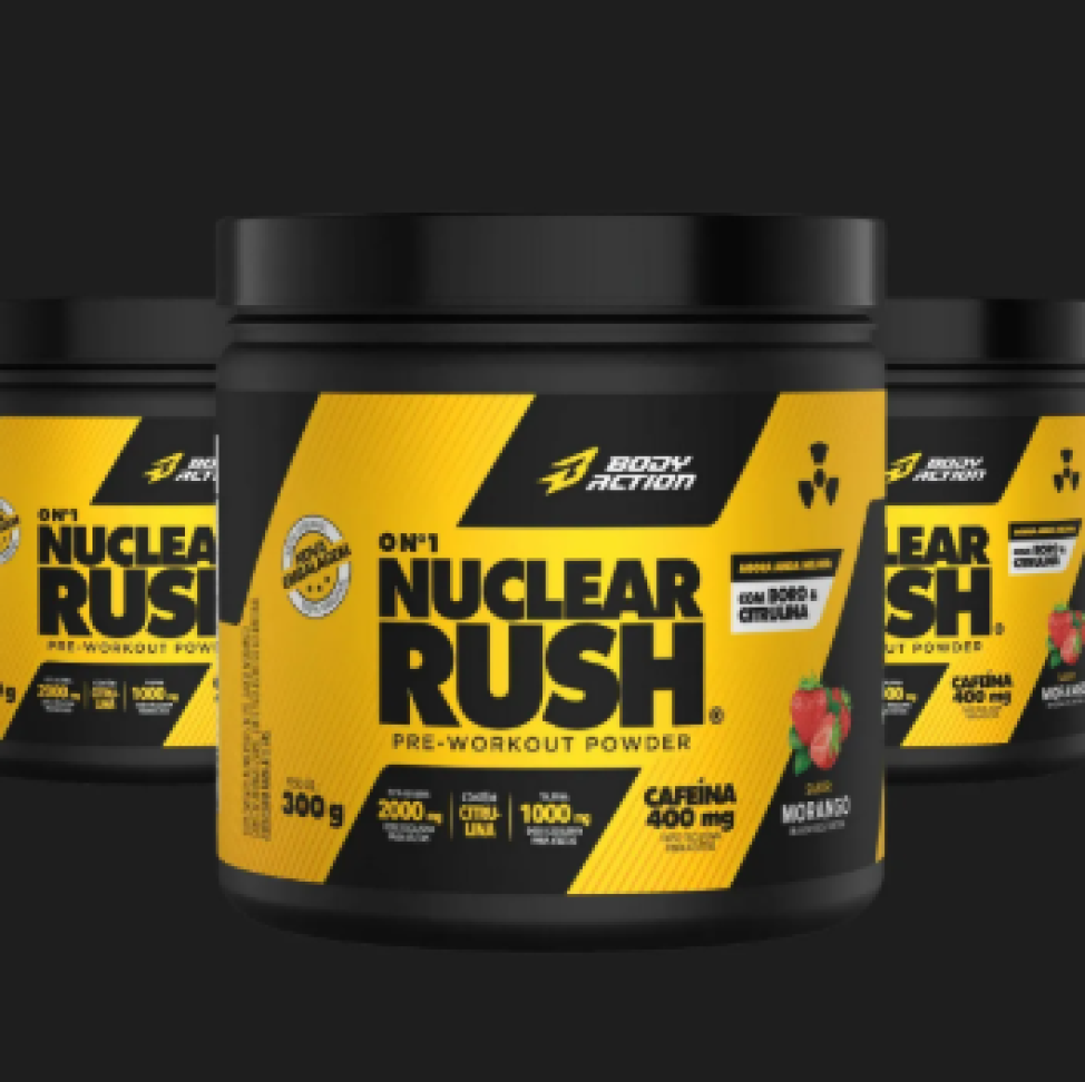 Pré treino Nuclear Rush 100g - Bodyaction - #3