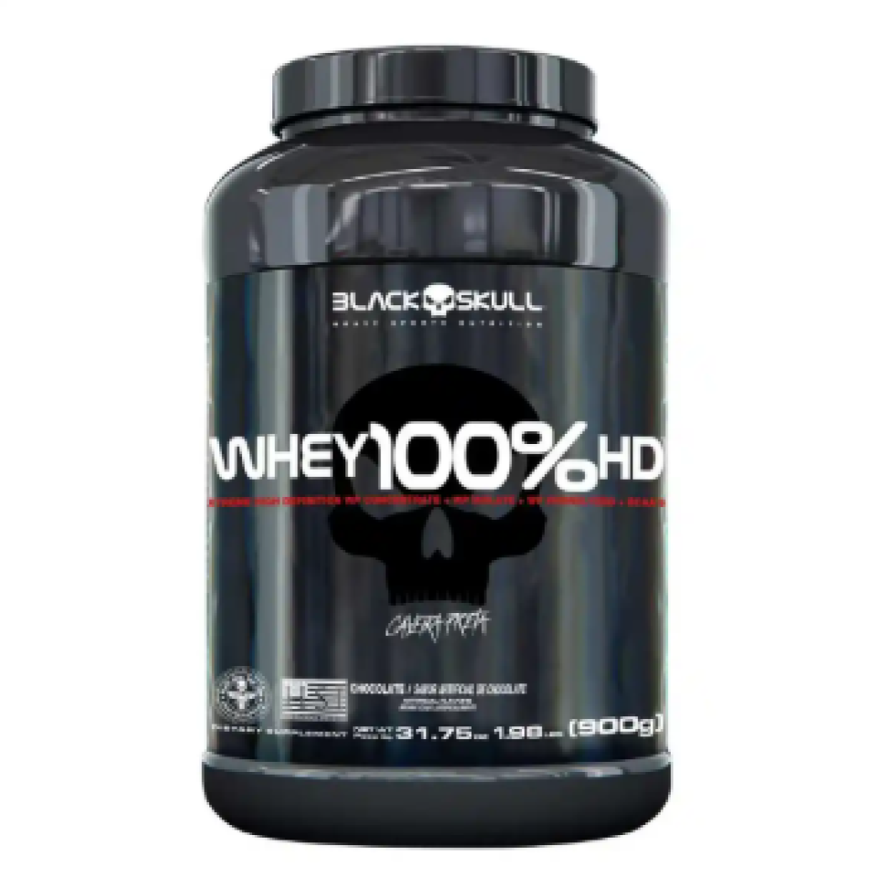 Whey 100% concentrado Black Skull 900g