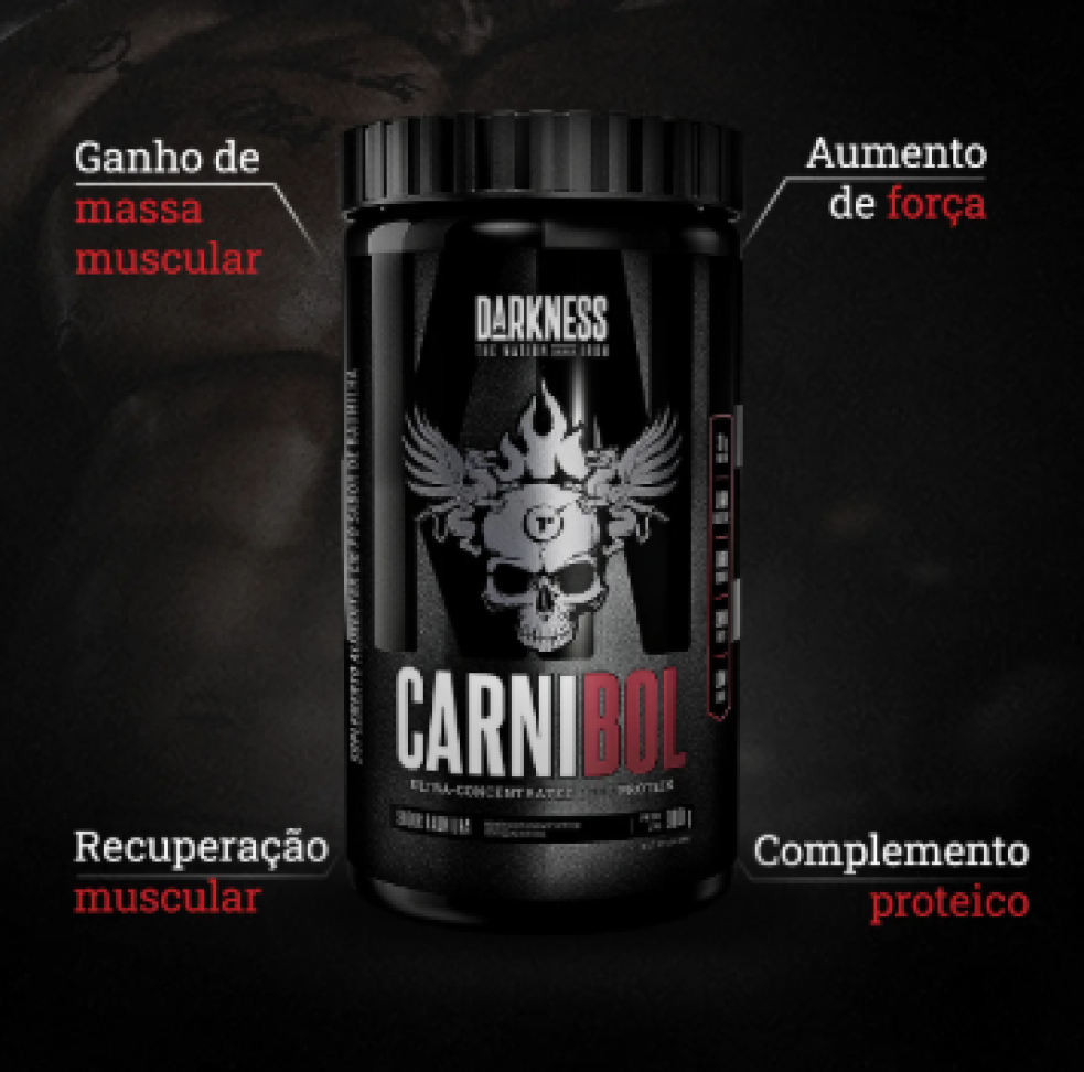 Carnibol Darkness 900g - Zero lactose - #3