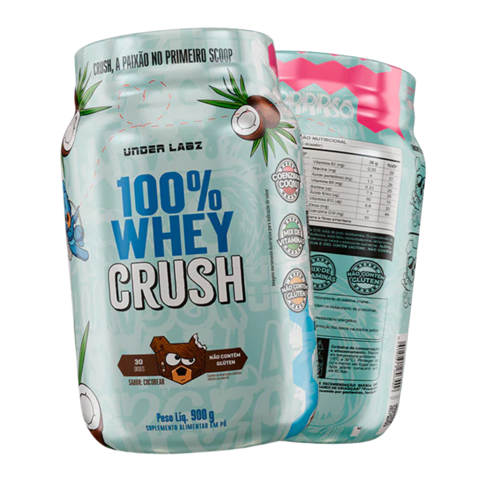 Whey 100% concentrado Under Labs 900g