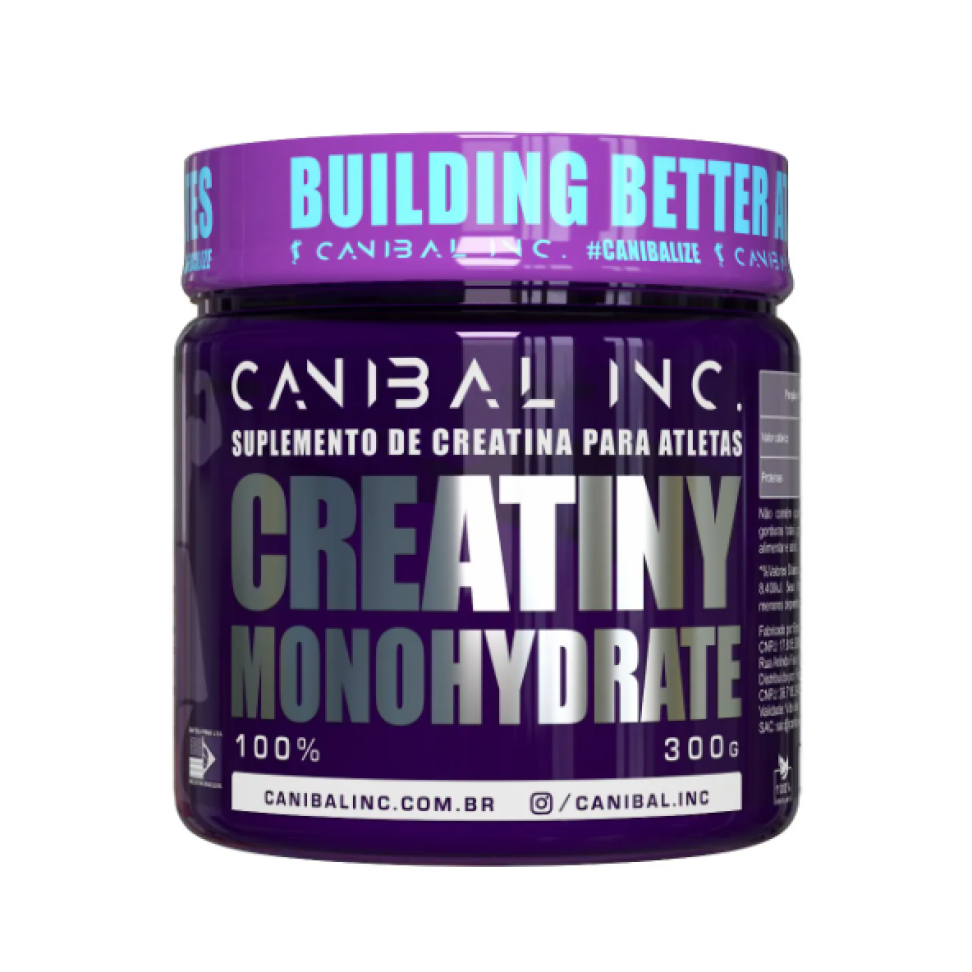 Creatina Canibal Inc 300g - 100% pura