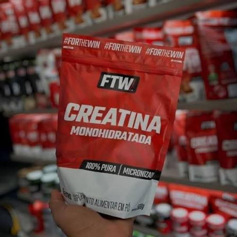 Creatina FTW 500g Refil - 100% pura