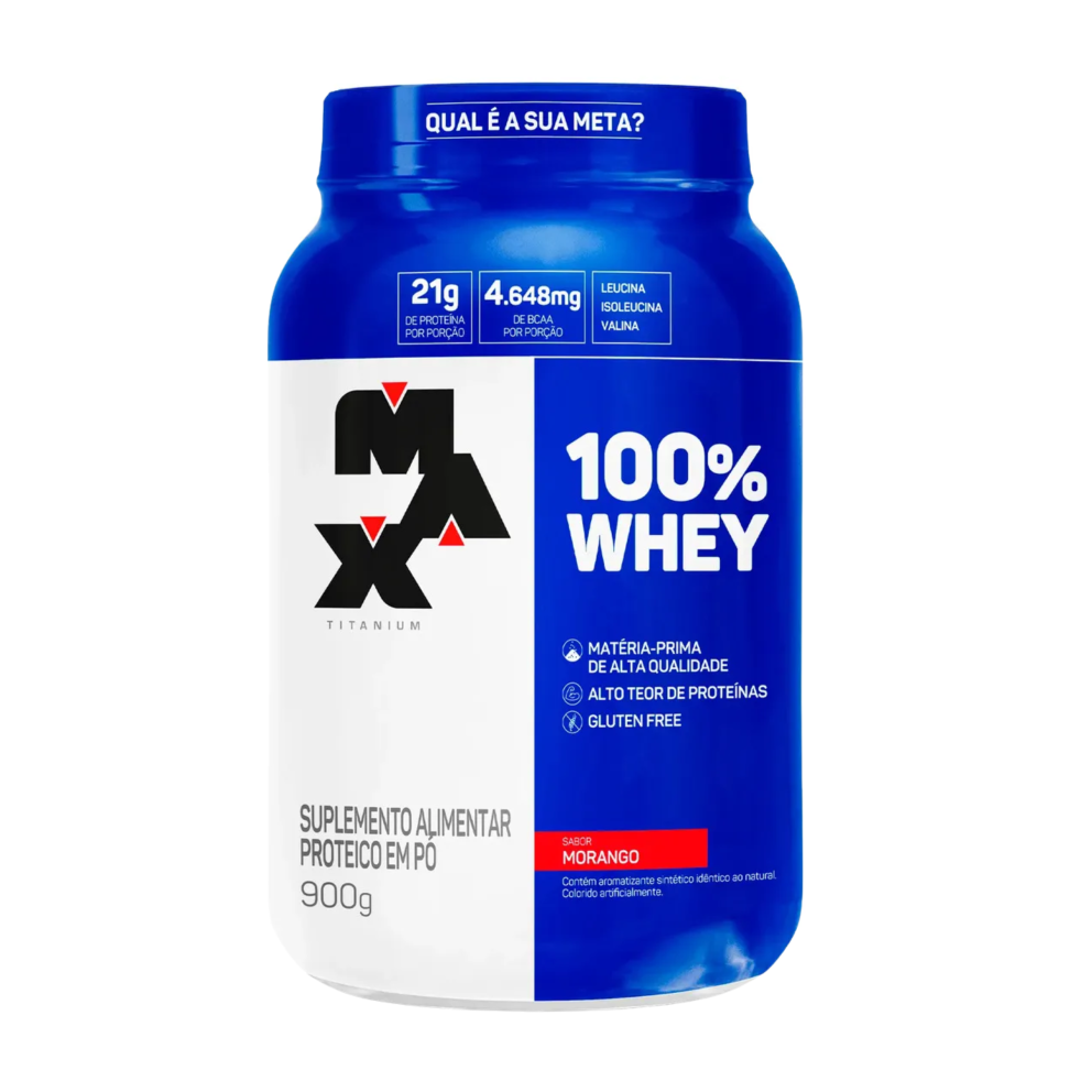 Whey 100% concentrado Max Titanium 900g - #4