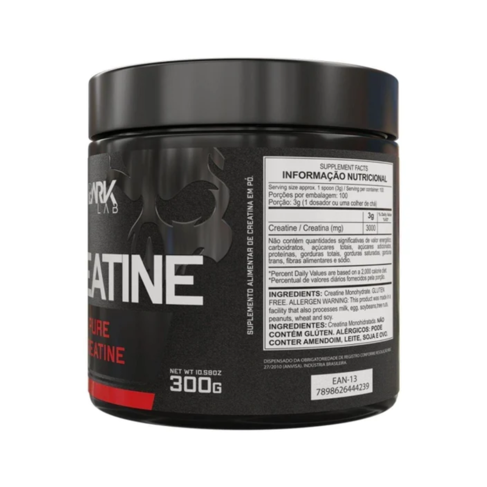 Creatina Dark Lab 300g - 100% pura