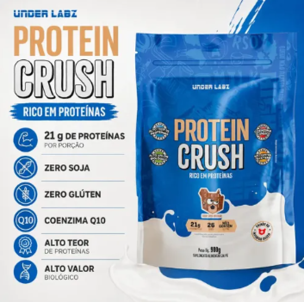 Protein Crush Under Labs 900g - Refil - #4