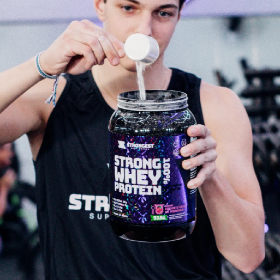 Strong Whey 100% concentrado Strongest Supplements 900g - #4