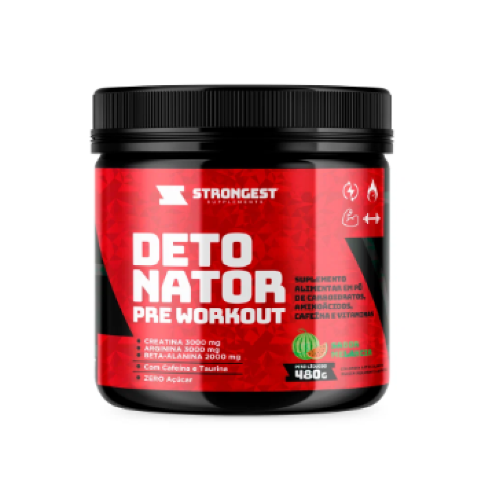 Pré treino Detonator 480g - Strongest